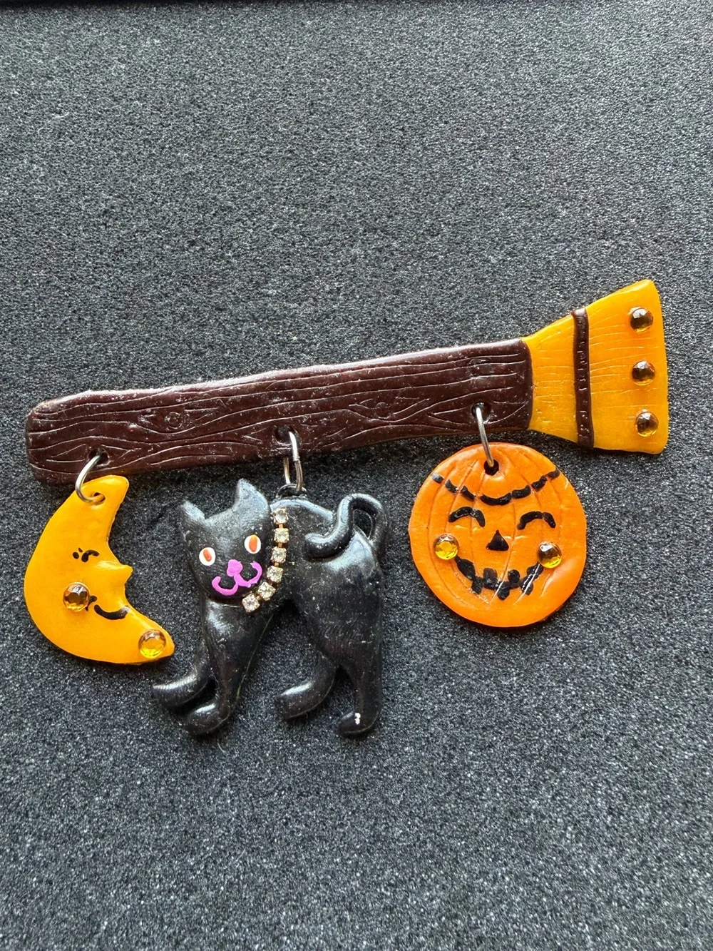 Vintage Halloween Brooch
